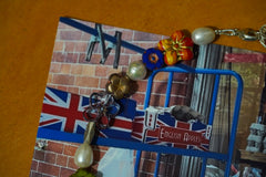 DUNIA wote flower 34+5cm from England